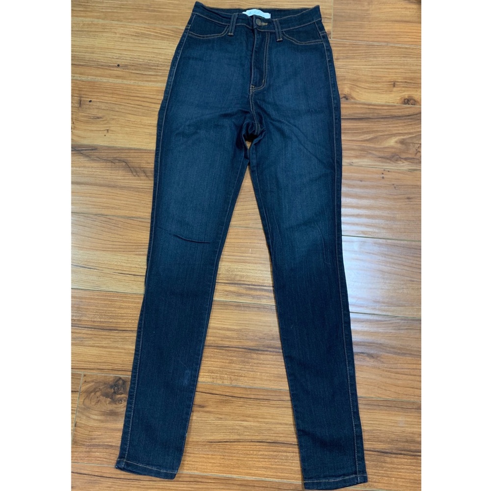 Dark Denim High Waisted Skinny Jeans size 5